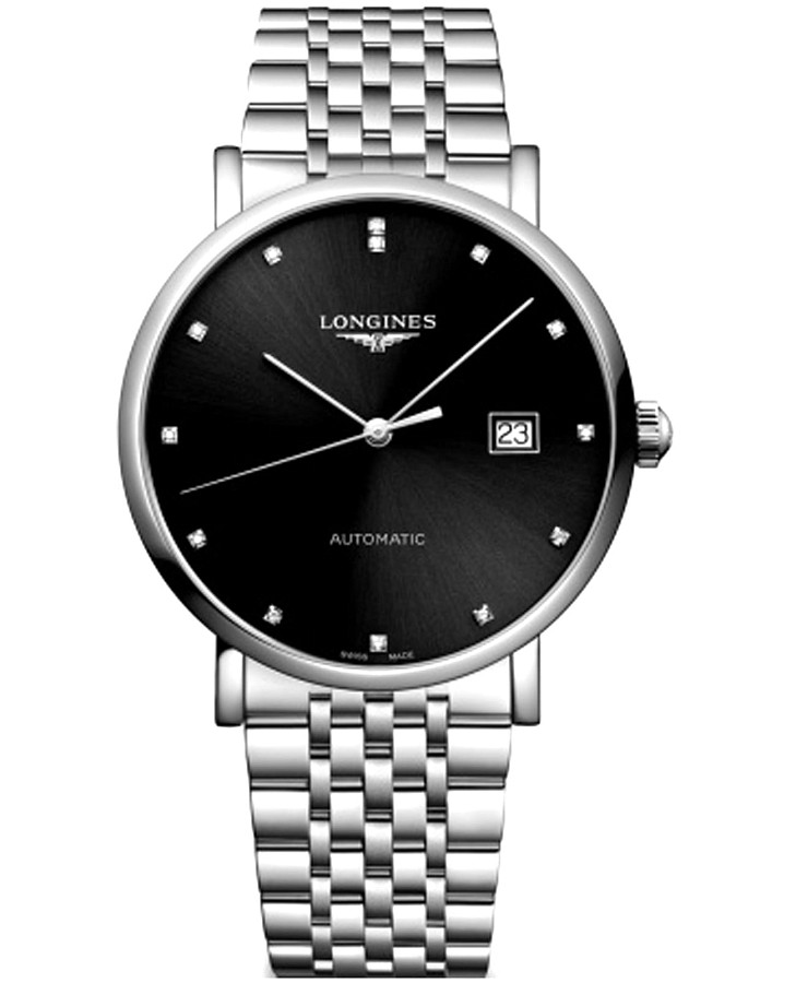 Часы Longines Elegance Elegant Collection L4.910.4.59.6 — мужские, черный