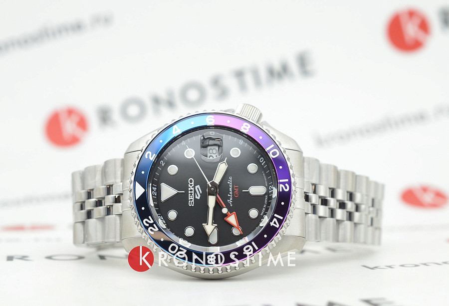 Часы Seiko 5 Sports SBSC021 — механические, сталь металл