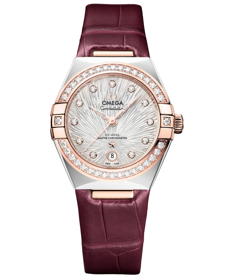 Часы Omega Constellation 131.28.29.20.52.001 — женские, серебристый