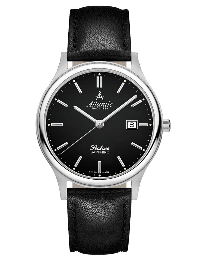 Часы Atlantic 60343.41.61 — мужские, черный