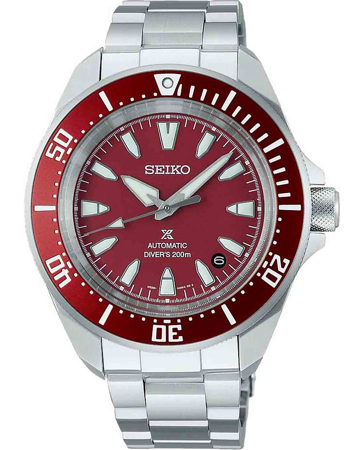 Часы Seiko Prospex Sea SRPL11 — мужские, красный