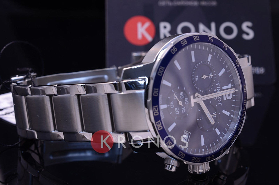 Часы Tissot T-Sport Quickster T095.417.11.047.00 — нержавеющая сталь, мужские