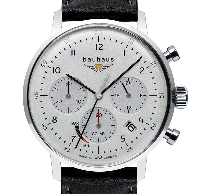 Часы Bauhaus Classic 20861 — кварцевые, сталь металл