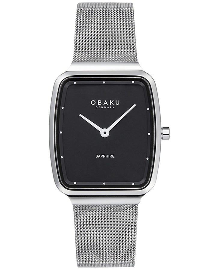Часы Obaku Ultra Slim V267LXCBMC — женские, черный