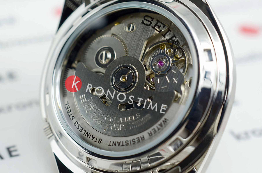 Часы Seiko 5 Regular SNKL15K1 — мужские, нержавеющая сталь