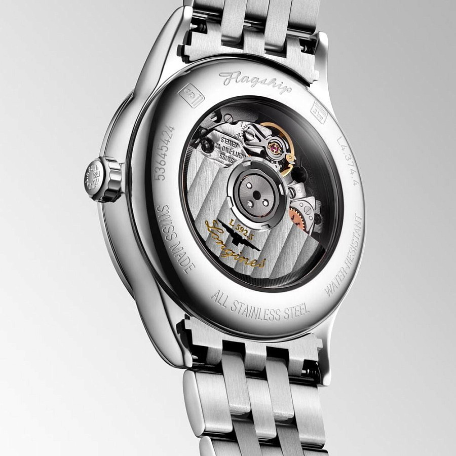Часы Longines Flagship L4.374.4.88.6 — нержавеющая сталь, женские