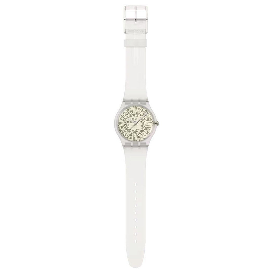Часы Swatch New Gent Biosourced SO29Z145 — пластик, Швейцария