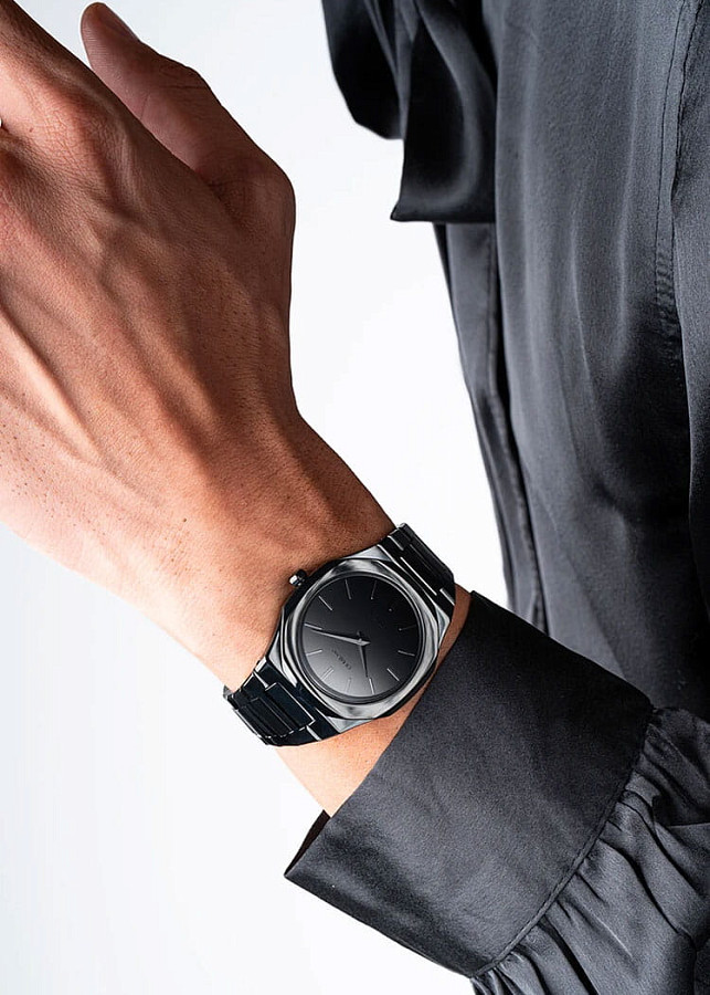 Часы D1 Milano Ultra Thin UTBU09 — кварцевые, металл сталь