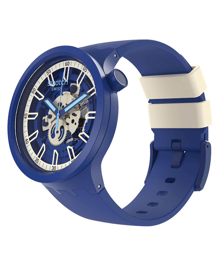 Часы Swatch Big Bold Lacquered SB01N102 — кварцевые, Швейцария, мужские