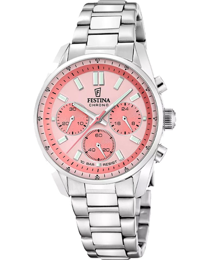 Часы Festina Boyfriend F20753/4 — мужские, розовый