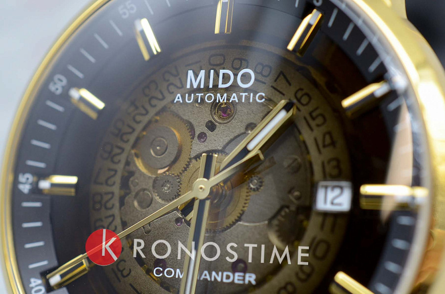 Часы Mido Commander Gradient M021.407.33.411.01 — нержавеющая сталь, мужские