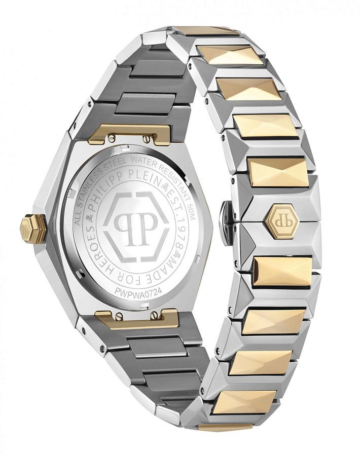 Часы Philipp Plein The Skull PWPWA0724 — женские, нержавеющая сталь с pvd-покрытием