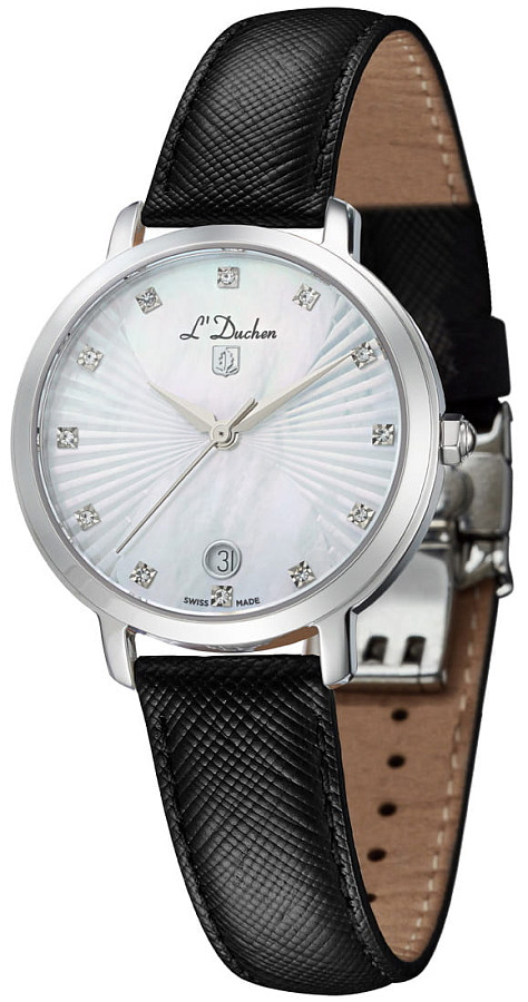 Часы L'Duchen Eternity D 801.11.33 — кварцевые, металл сталь