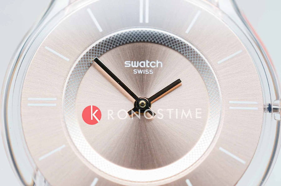 Часы Swatch Skin Classic Biosourced SS08K104M — нержавеющая сталь с pvd-покрытием, женские