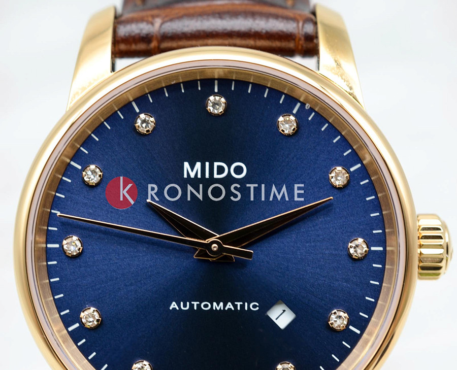 Часы Mido Baroncelli M7600.3.65.8 — металл сталь, Швейцария