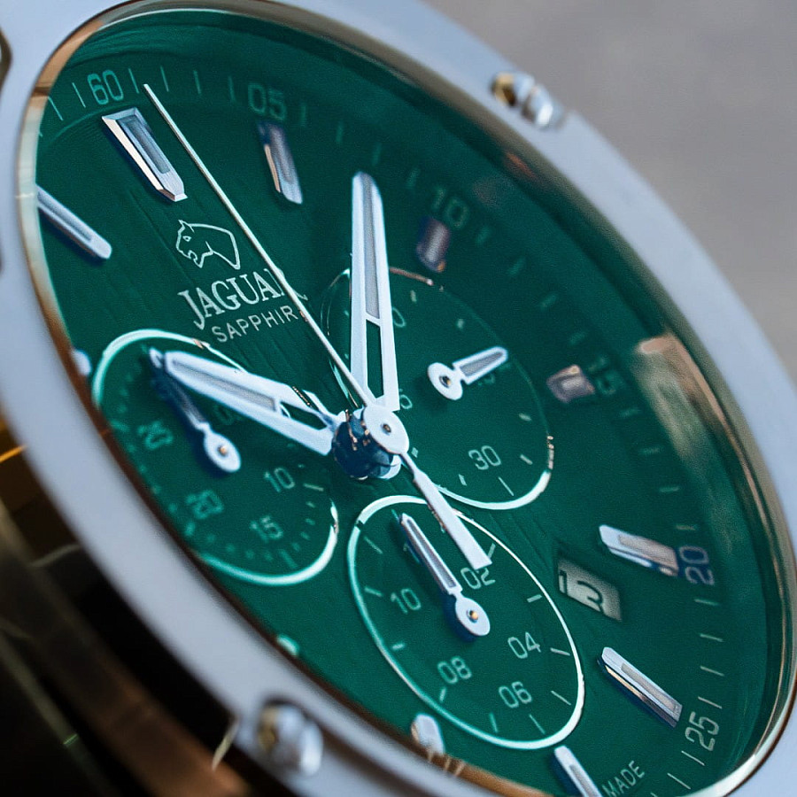 Часы Jaguar Executive Chrono J805/C — кварцевые, металл сталь