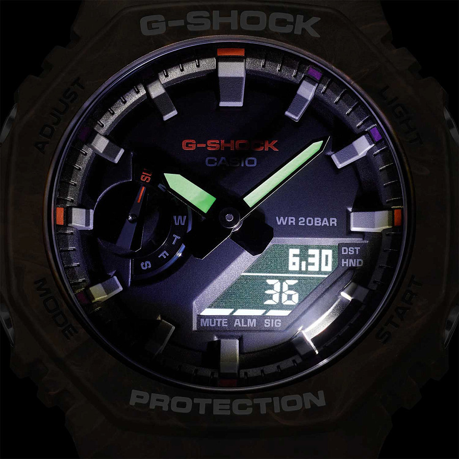 Часы Casio G-Shock GA-2100FR-5A — артикул GA-2100FR-5A