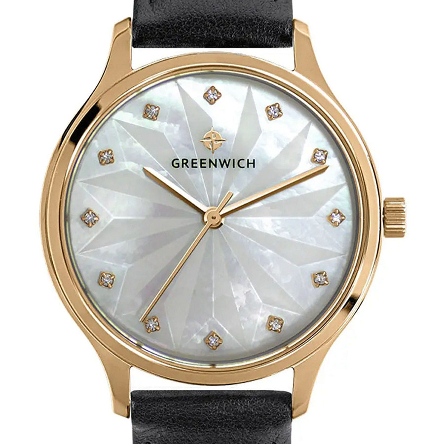 Часы Greenwich Callisto GW 341.41.53 — кварцевые, сталь металл