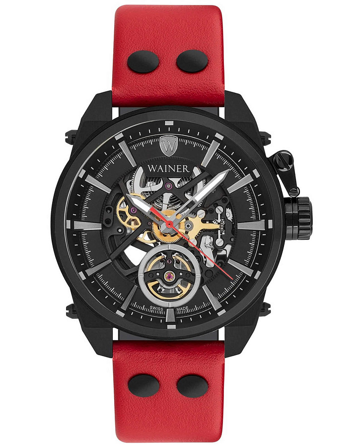 Часы Wainer Iconic WA.25980-F — мужские, черный