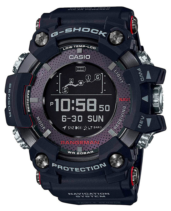Часы Casio G-Shock GPR-B1000-1E — мужские, черный