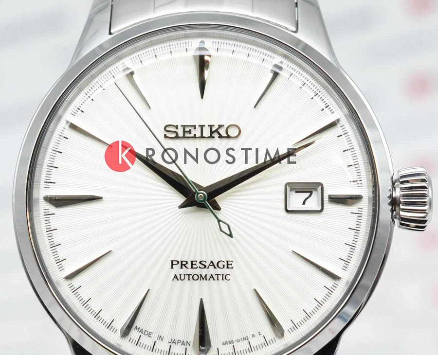 Часы Seiko Presage Cocktail Time SRPG23J1 — металл сталь, Япония