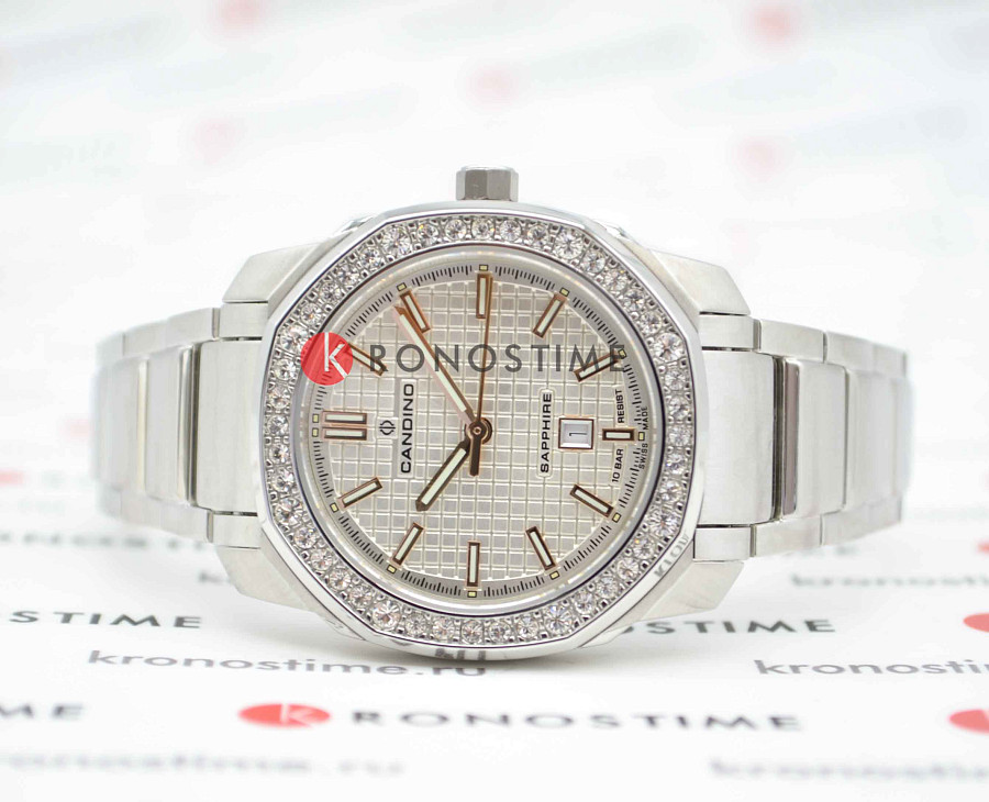 Часы Candino Lady Elegance Date C4756/1 — нержавеющая сталь, женские