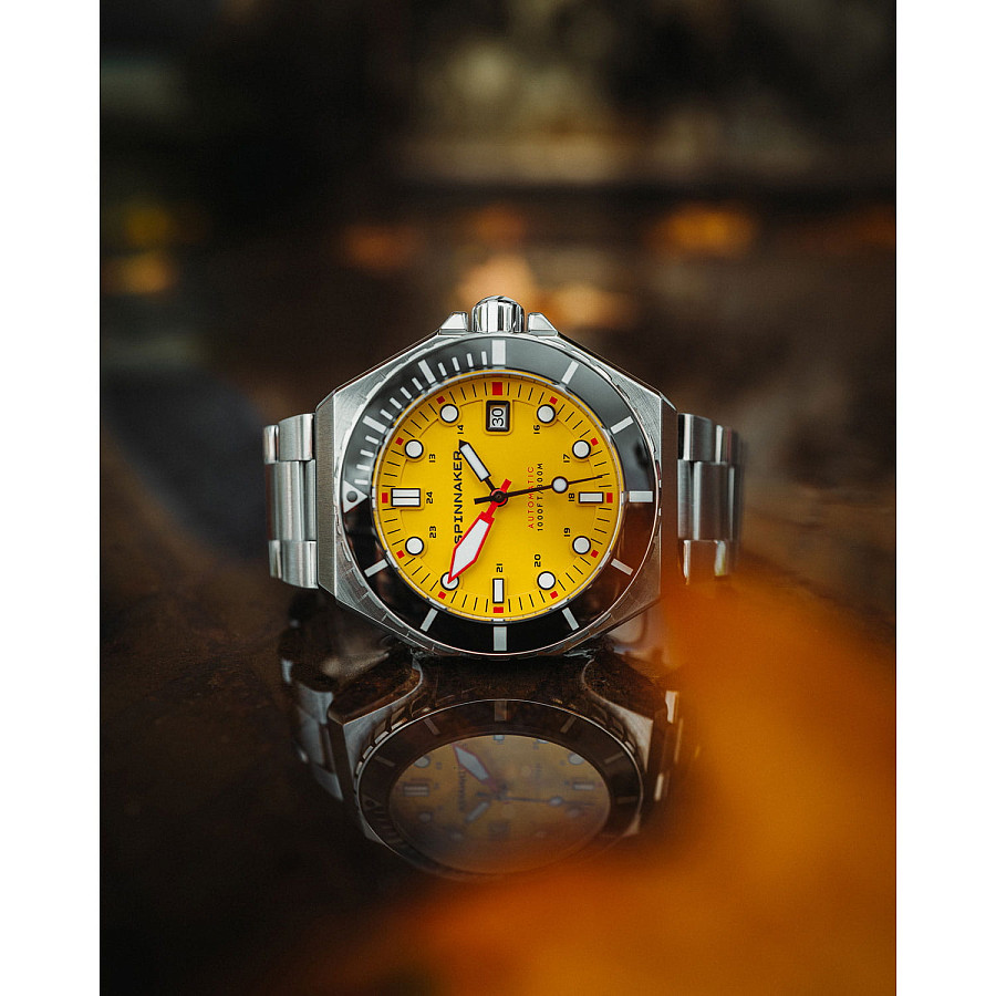 Часы Spinnaker Dumas SP-5081-II — сталь металл, Англия