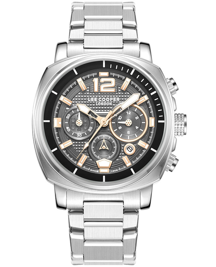 Часы Lee Cooper LC08194.360 — мужские, серый
