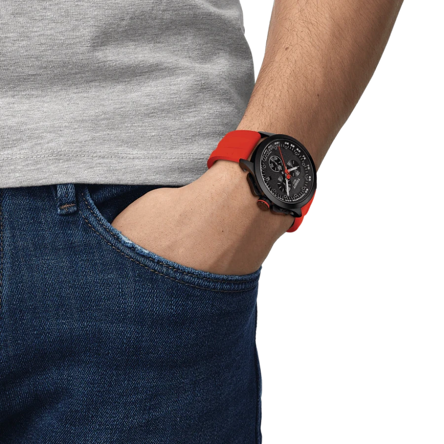 Часы Tissot T-Race Cycling Tour De France 2023 T135.417.37.051.04 — кварцевые, Швейцария, мужские