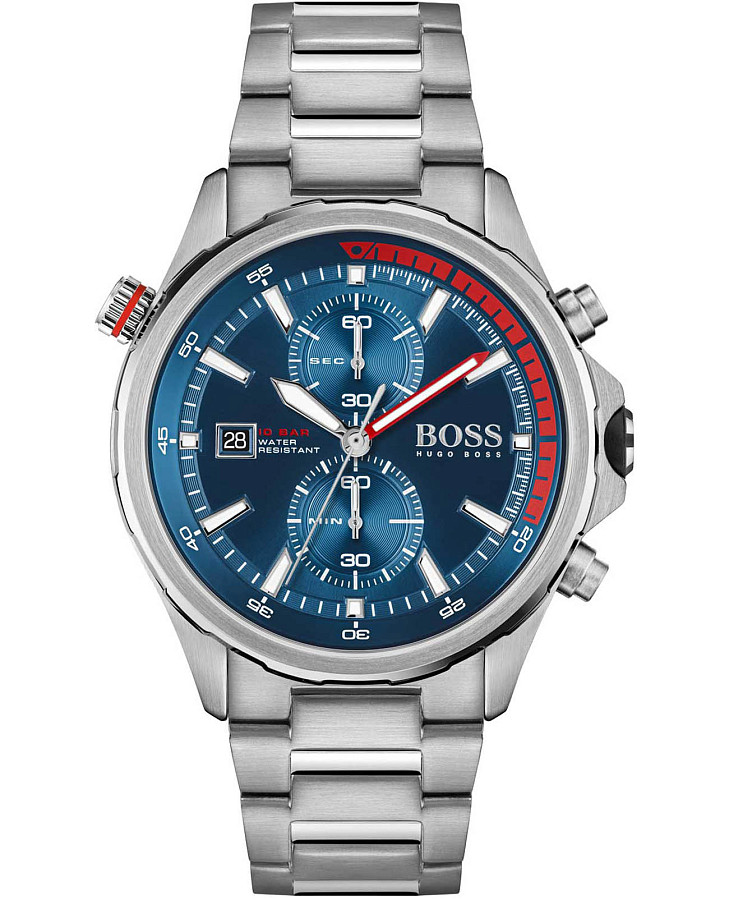 Часы Hugo Boss Globetrotter HB1513823 — мужские, синий