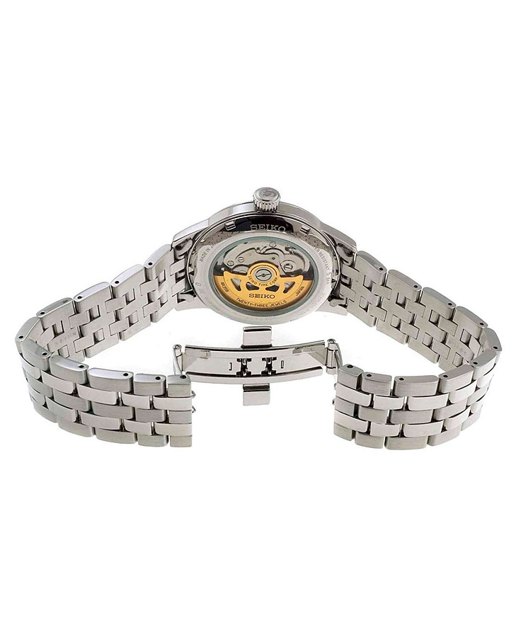 Часы Seiko Presage Cocktail Time SRPE15J1 — мужские, серебристый