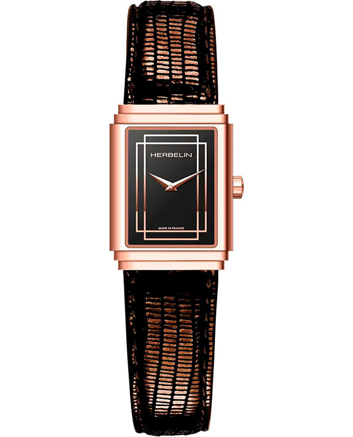 Часы Herbelin Art Deco 17577PR04BR — женские, черный
