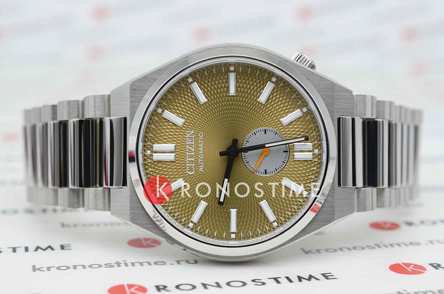 Часы Citizen Automatic NK5010-51X — механические, сталь металл