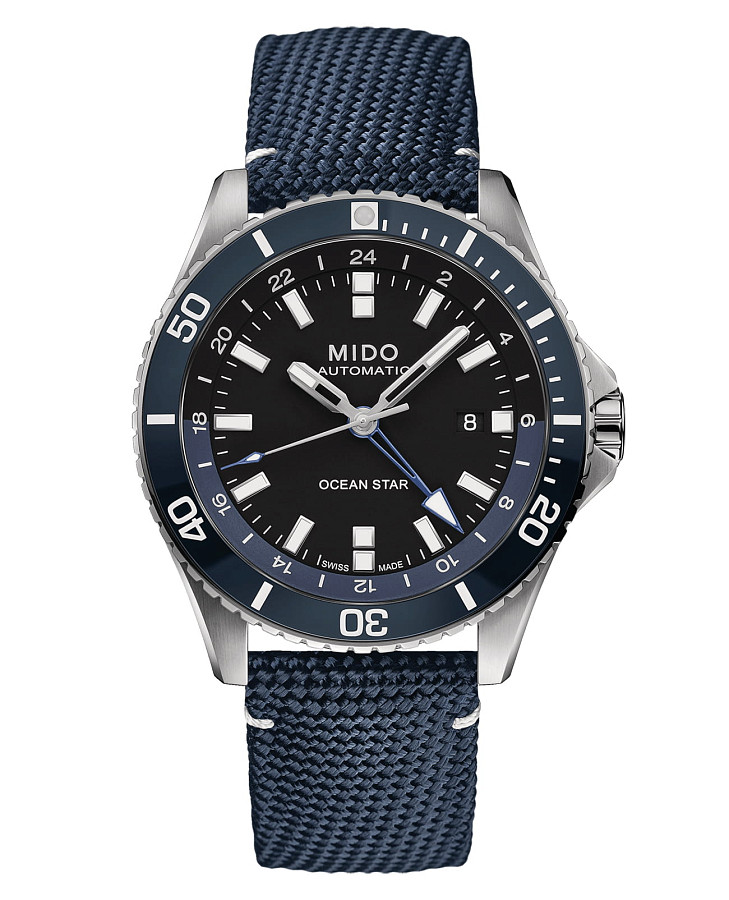 Часы Mido Ocean Star GMT M026.629.17.051.00 — мужские, черный