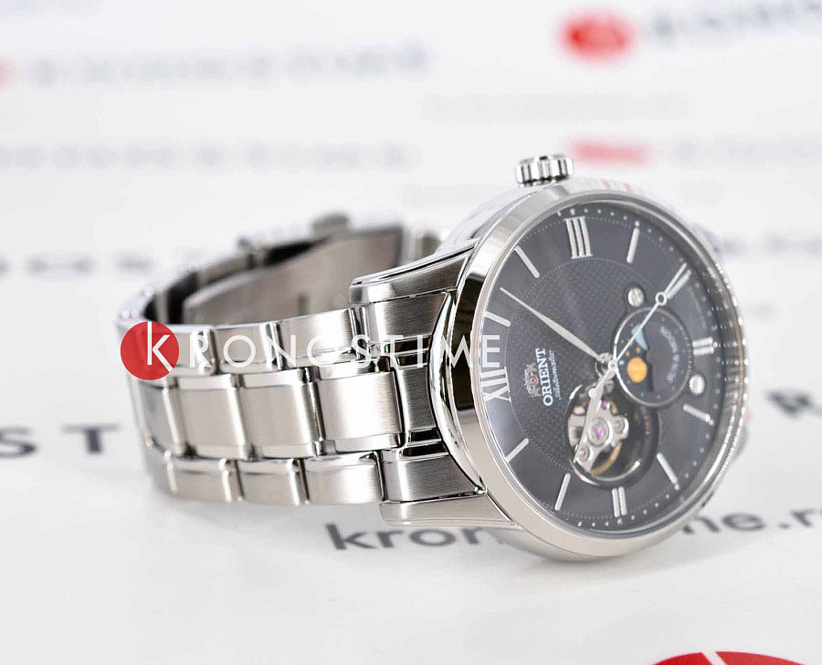 Часы Orient Sun & Moon Classic RA-AS0001J (RN-AS0001J) — металл сталь, Япония