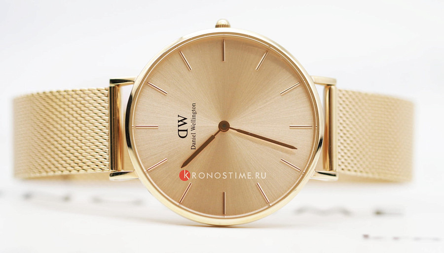 Часы Daniel Wellington Petite Unitone DW00100472 — сталь c pvd покрытием, женские