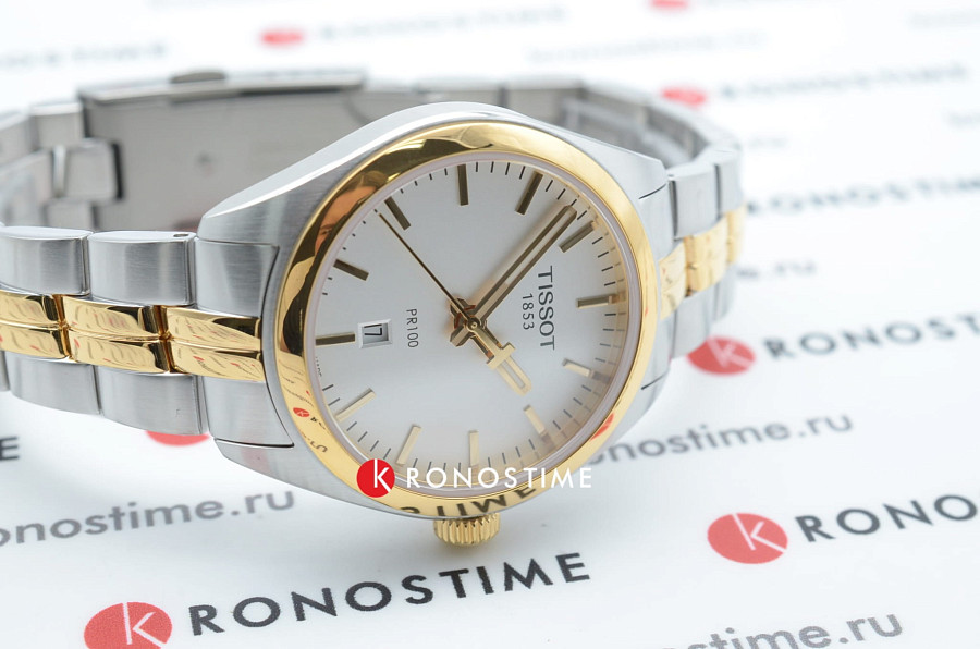 Часы Tissot PR 100 Lady T101.210.22.031.01 — кварцевые, сталь металл