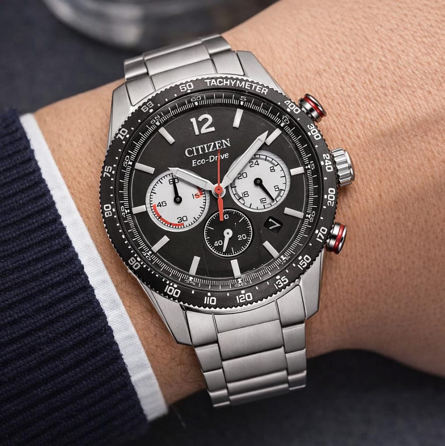 Часы Citizen Chronograph CA4714-55E — нержавеющая сталь, мужские