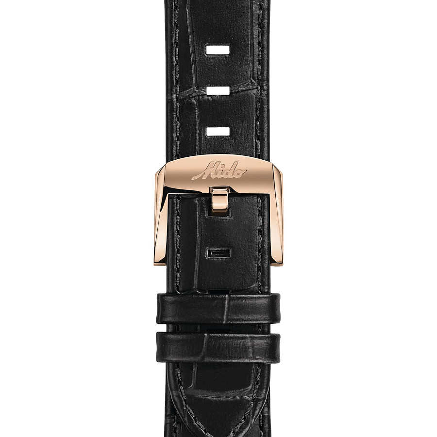 Часы Mido Multifort Patrimony Chronograph M040.427.36.262.00 — кожаный, мужские