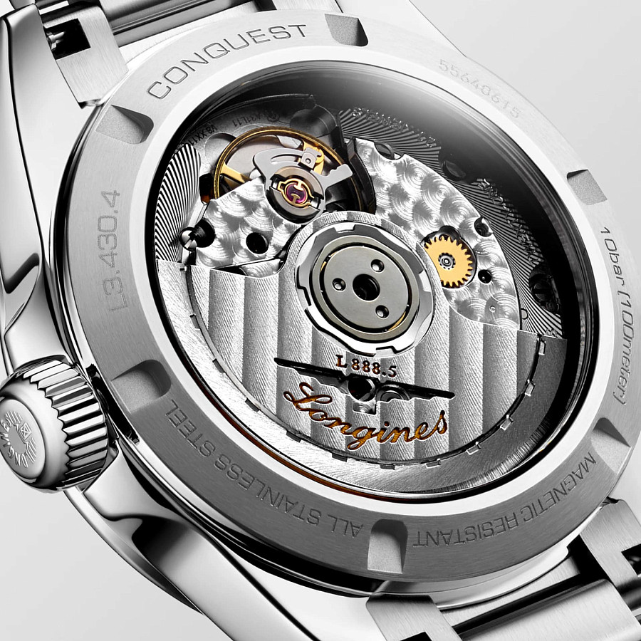 Часы Longines Conquest L3.430.4.92.6 — механические, Швейцария, женские