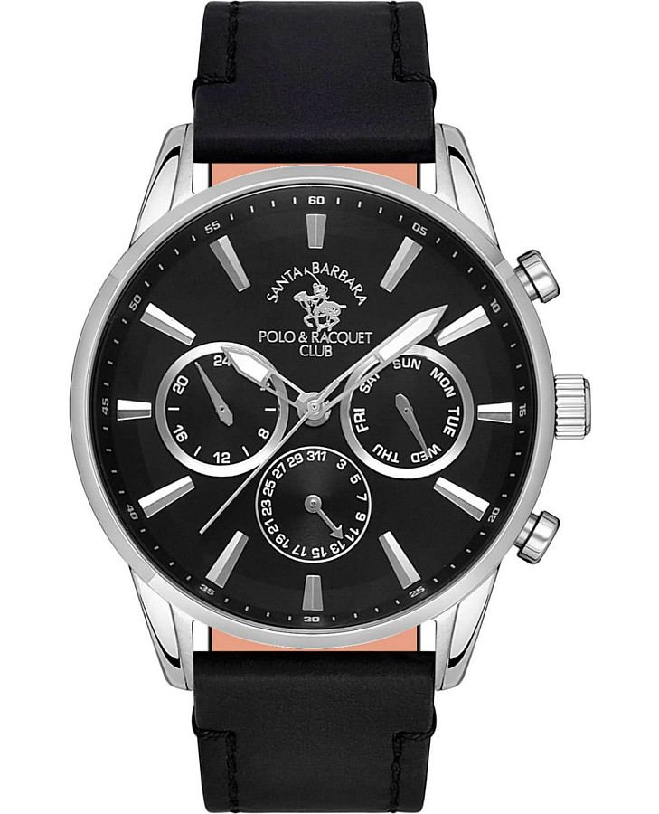 Часы Santa Barbara Polo & Racquet Club Legend SB.1.10419-1 — мужские, черный