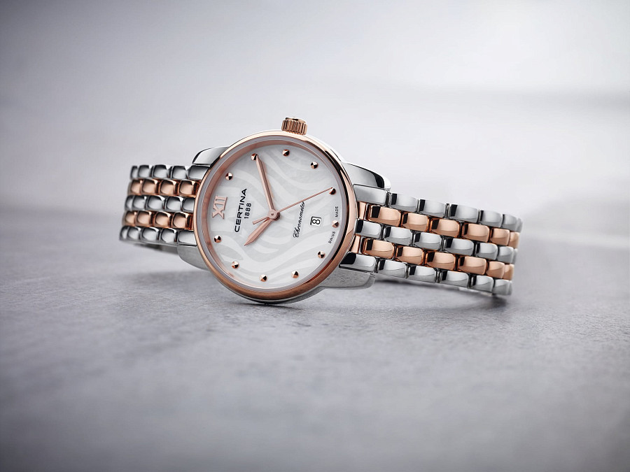 Часы Certina DS-8 Lady C033.051.22.118.00 — металл сталь, Швейцария