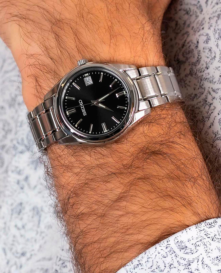 Часы Seiko Conceptual Series Dress SUR319P1 — мужские, нержавеющая сталь