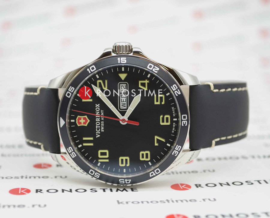 Часы Victorinox Fieldforce 241846 — кожаный, мужские