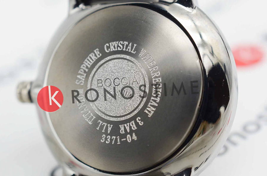 Часы Boccia Titanium Circle-Oval 3371-04 — женские, титановый c pvd покрытием