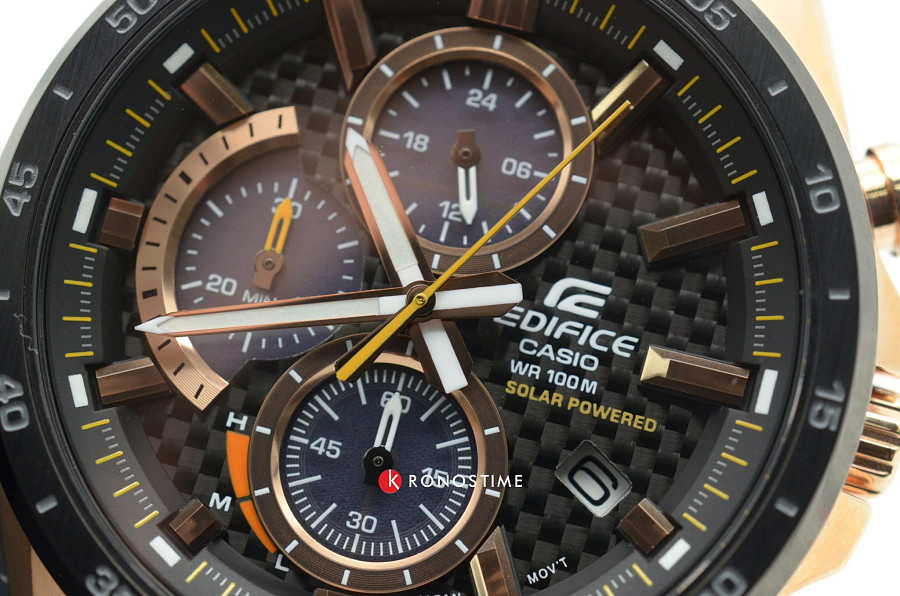 Часы Casio Edifice EQS-900PB-1A — сталь металл, Япония