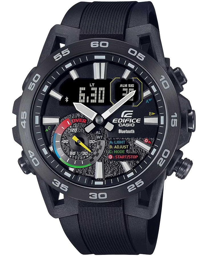 Часы Casio Edifice ECB-40MP-1ADF (ECB-40MP-1A) — мужские, цветной
