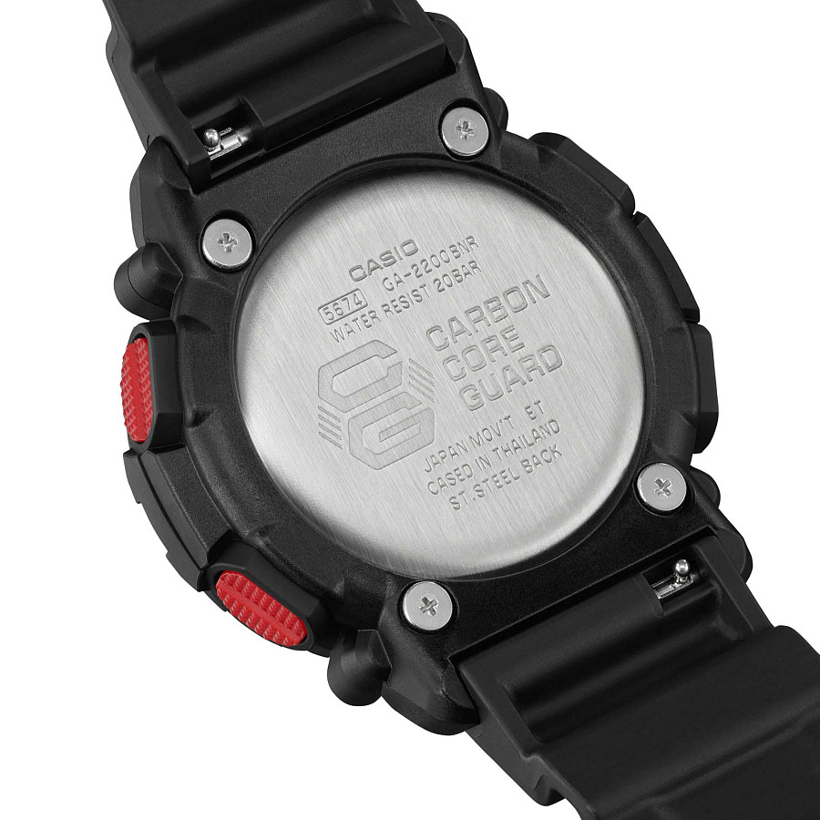 Часы Casio G-Shock GA-2200BNR-1A — карбон, Япония