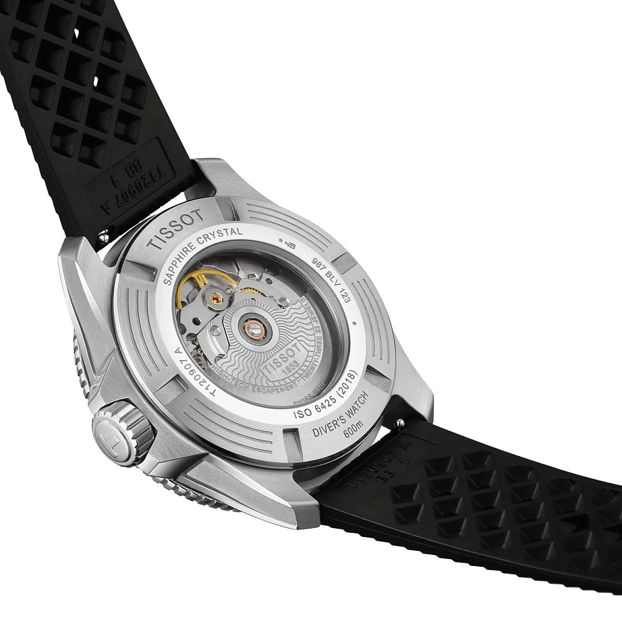 Часы Tissot Seastar 2000 44 mm T120.907.17.281.00 — механические, Швейцария, мужские