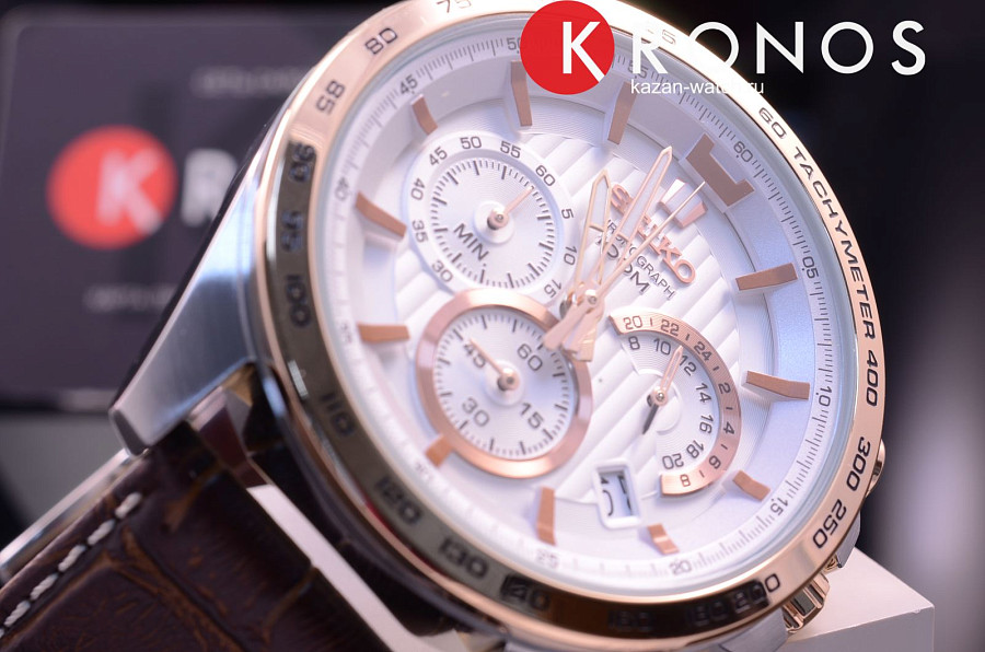 Часы Seiko Conceptual Series Sports SSB306P1 — сталь металл, Япония